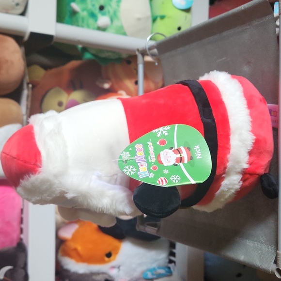 Squishmallows Nick  Santa Clause HugMee Christmas 2023 - Picture 3 of 4